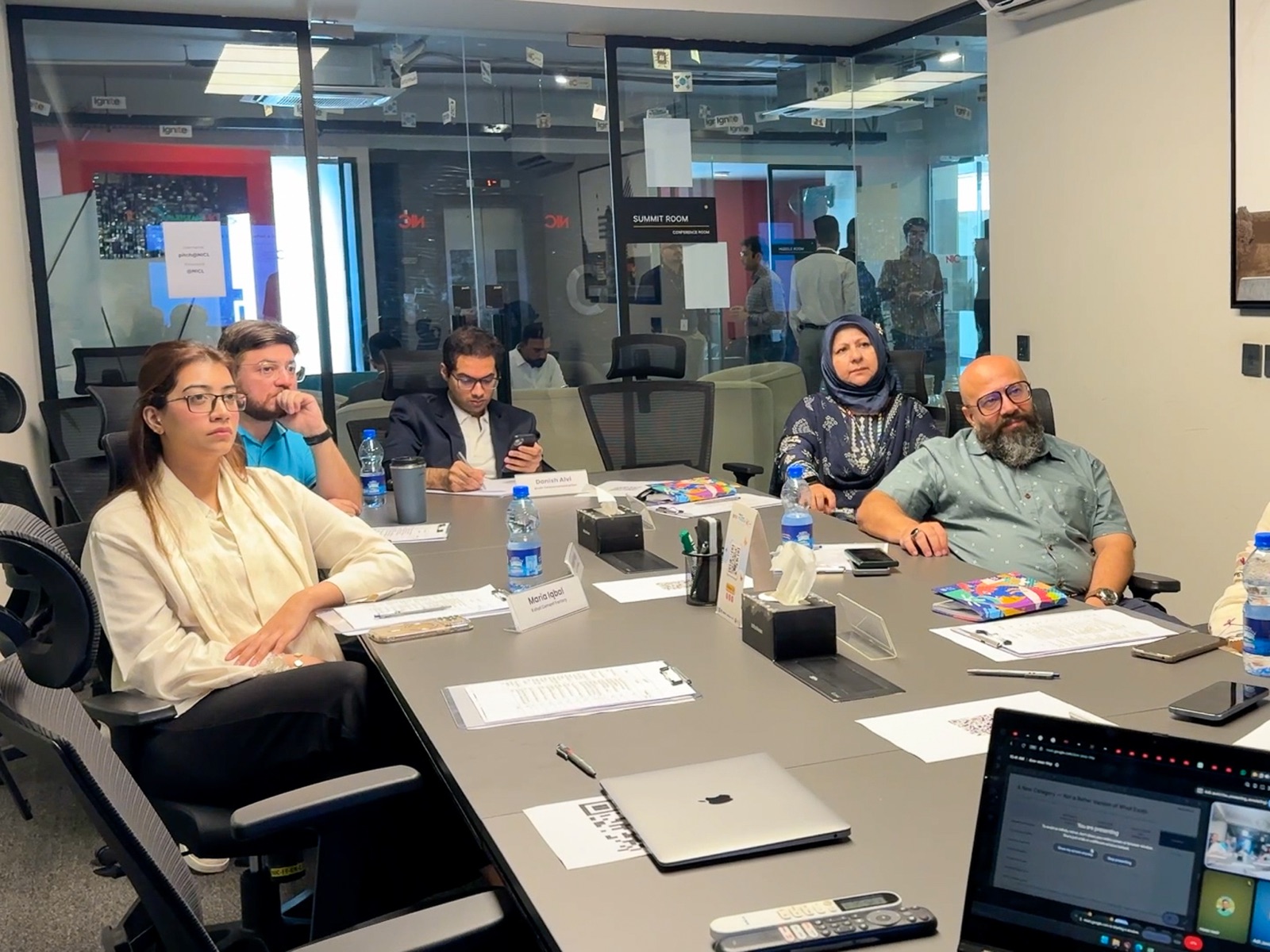 NIC Lahore mentorship session